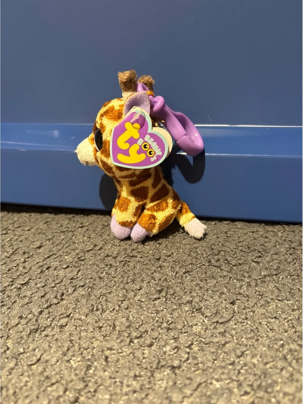 Ty Beanie Boo Safari Giraffe Plush Keychain